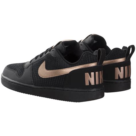 (Women) Nike Court Borough Low /Golden 'Black' 861533